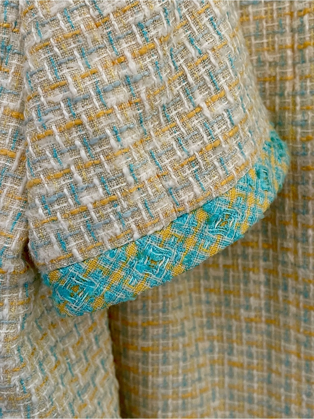 Vintage ESCADA Margaretha Ley Tweed Skirt Suit 38 Made Germany - Picture 8 of 13